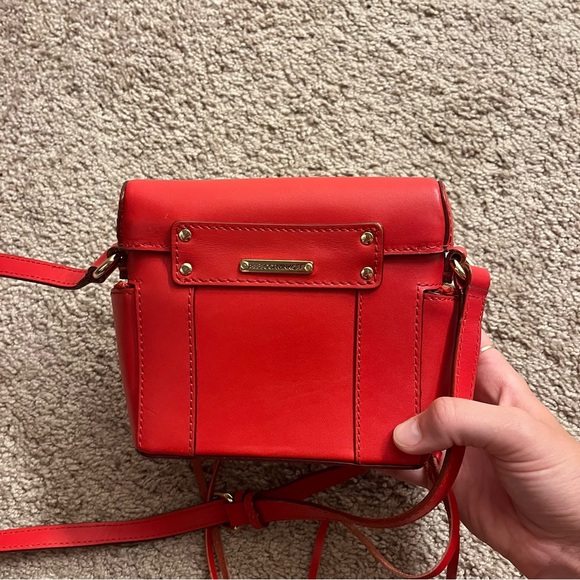Rebecca Minkoff Red Mini Leather Bag - Picture 9 of 11